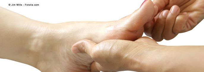 Fußreflexzonenmasseur/in